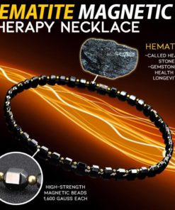 Hematite Magnetic Therapy Necklace