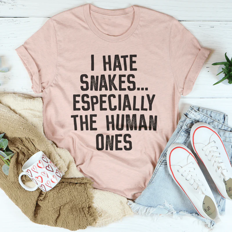 I Hate Snakes Tee