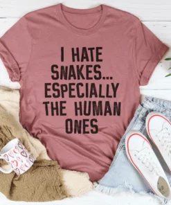 I Hate Snakes Tee