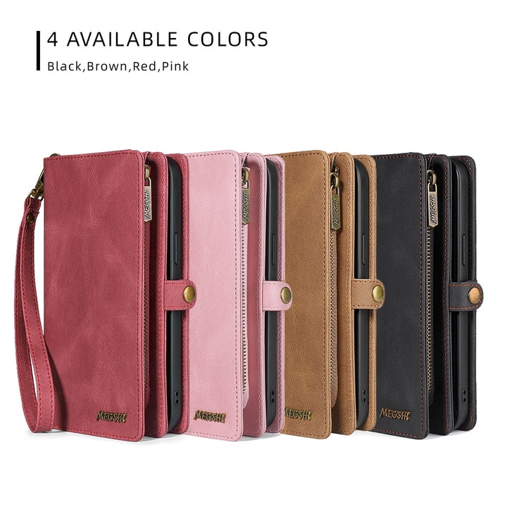 iPhone Leather Wallet-style Protective Case