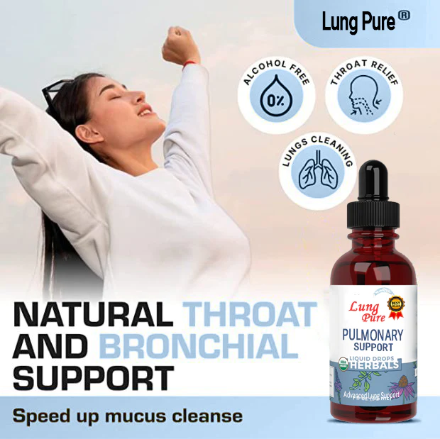 LungPureŽ PRO Dendrobium & Mullein Extract  Powerful Lung Support & Cleanse & Respiratory