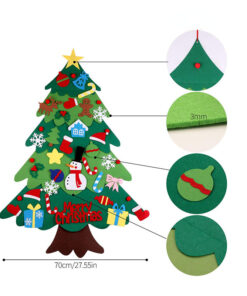 Felt Christmas Tree Set