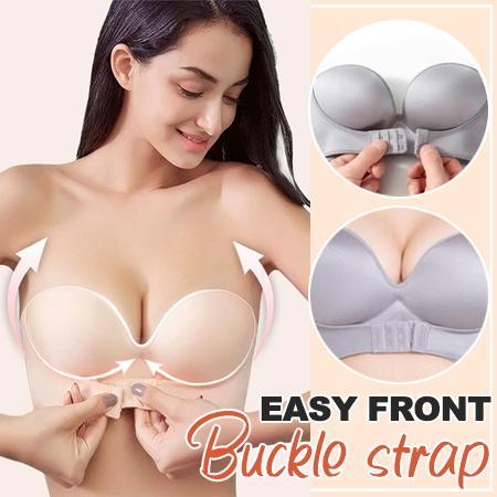 Strapless Front Buckle Lift Bra