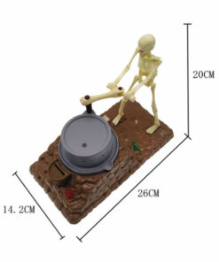 Grinding Scary Skeleton Coin Box