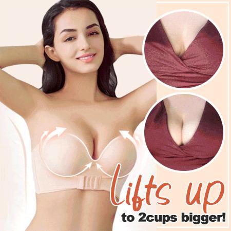 Strapless Front Buckle Lift Bra