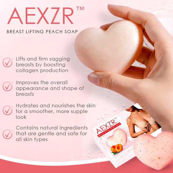 AEXZR Breast Lifting Peach Soap