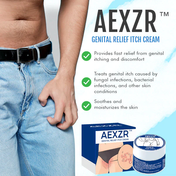 AEXZR Genital Relief Itch Cream