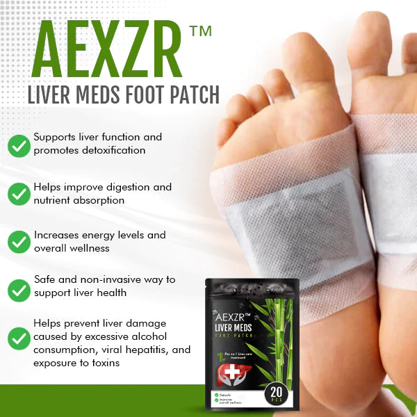 AEXZR Liver Meds Foot Patch