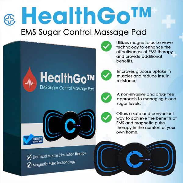 HealthGo EMS Sugar Control Massage Pad