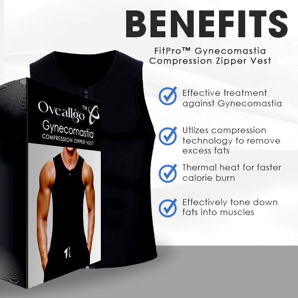 FitPro Gynecomastia Reduction Compression Vest