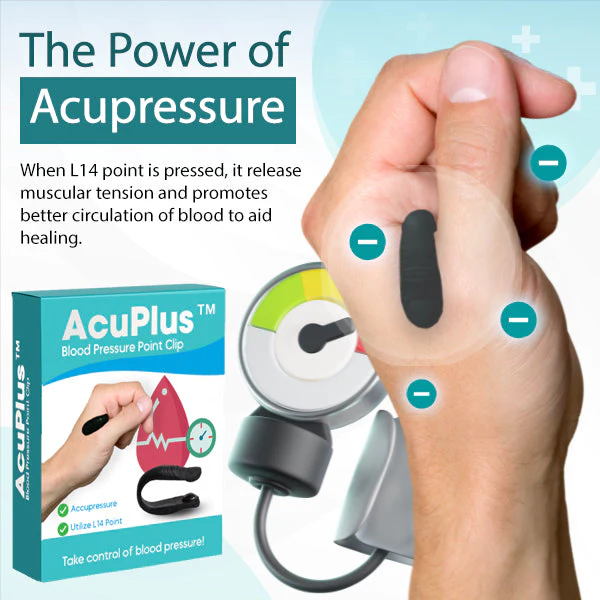 AcuPlus Blood Pressure Point Clip