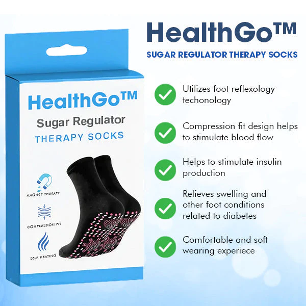 HealthGo Sugar Regulator Therapy Socks