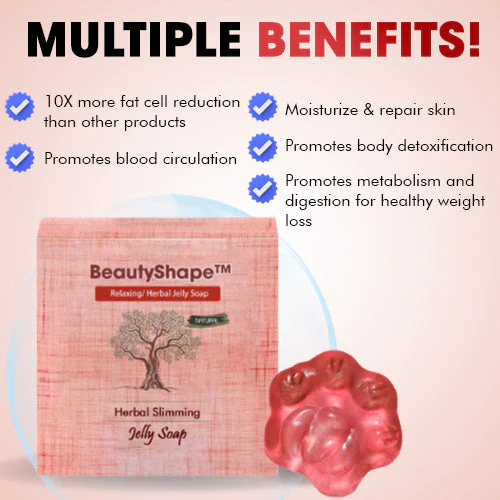 BeautyShape Herbal Slimming Jelly Soap