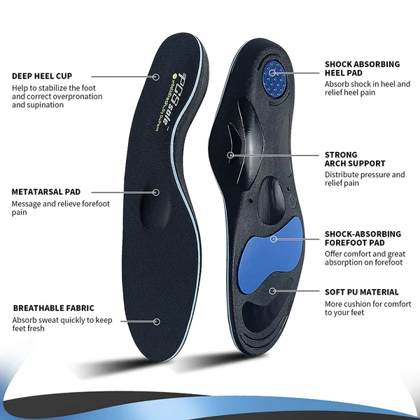 PCSsole Orthopedic High Arch Support Insole (35mm)