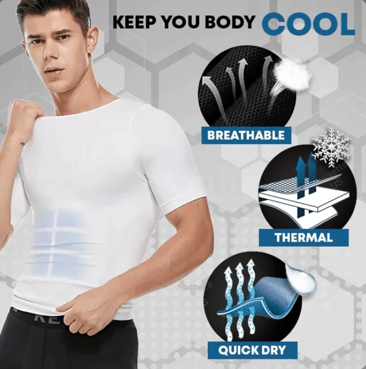 Men's Shaper Cooling T-Shirt