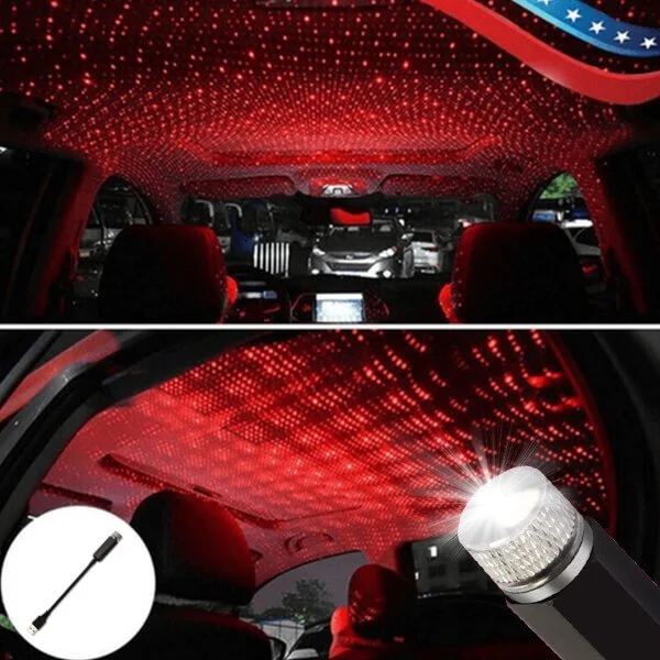 USB Light Car Star Projector