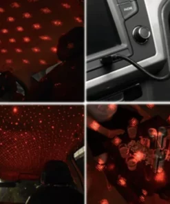 USB Light Car Star Projector