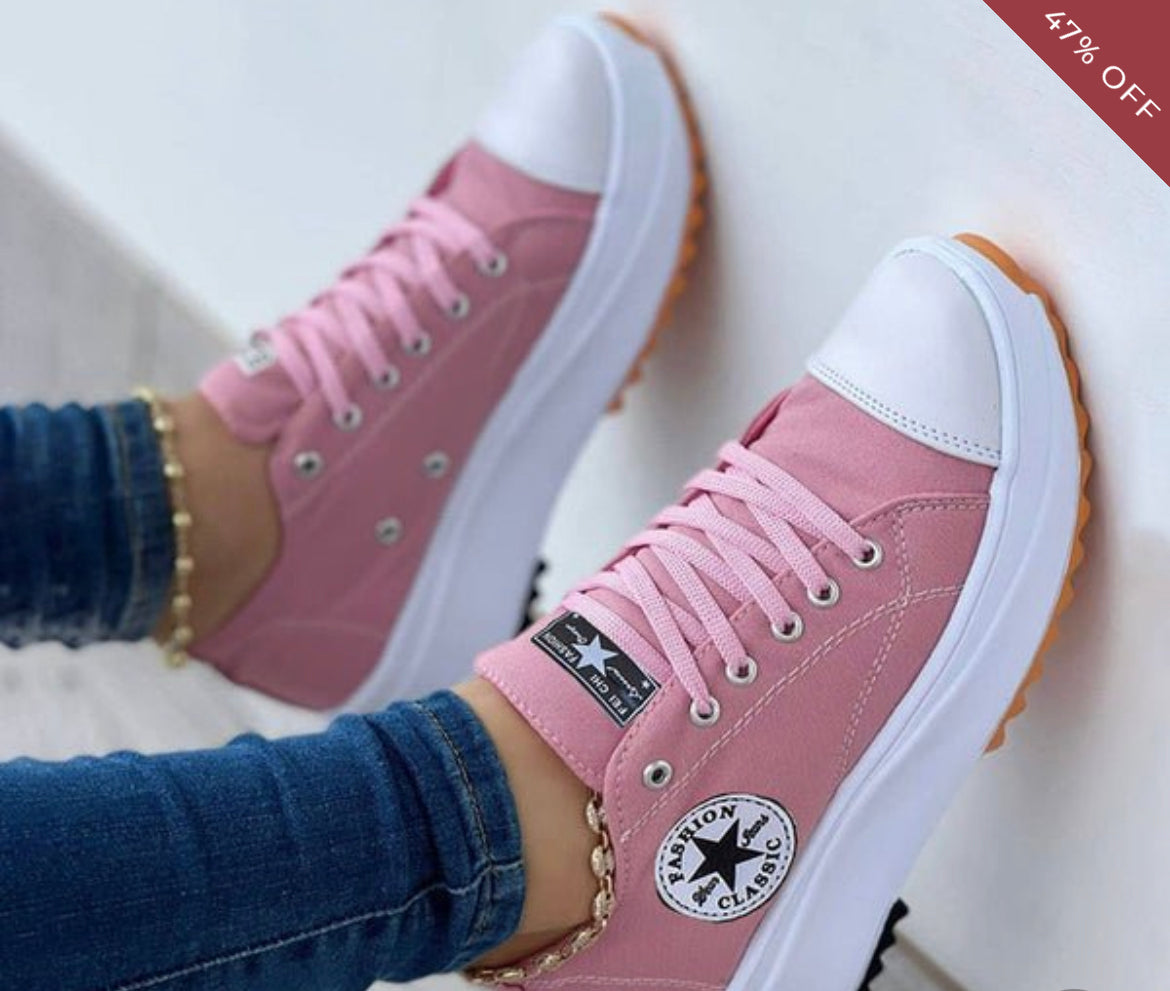 2022 Canvas Shoes Women Fashion Trainers