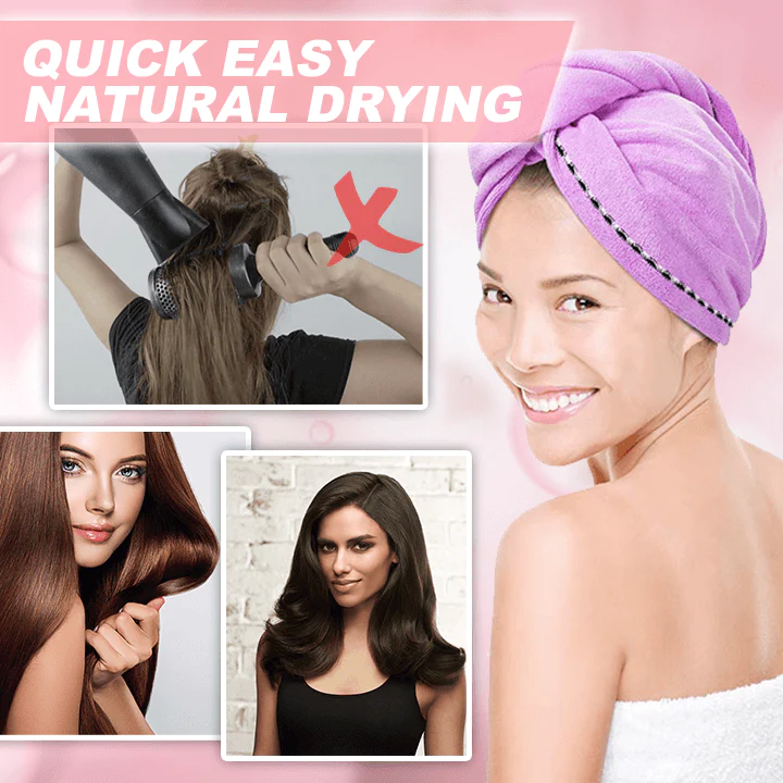 Magic Instant Dry Hair Towel