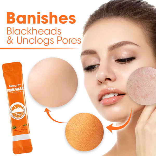 Biancat CarrotCleanse Pore Clarifying Foam Mask