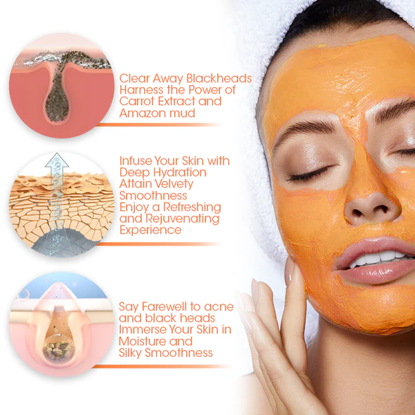 Biancat CarrotCleanse Pore Clarifying Foam Mask