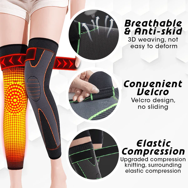 AcuRelief Tourmaline Self-heating Knee Sleeve