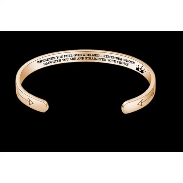 Stainless Steel Inspirational Bracelets