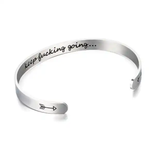 Stainless Steel Inspirational Bracelets