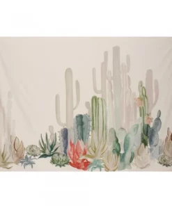 Boho Cacti Tapestry