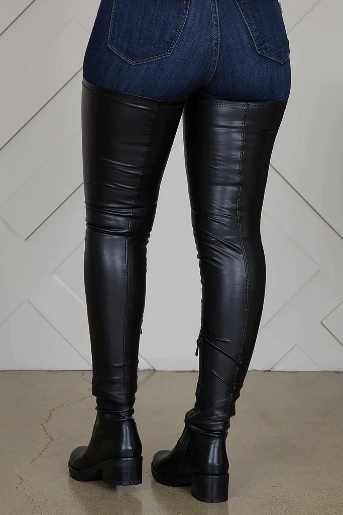 Surgical Thigh High Stretch Boots