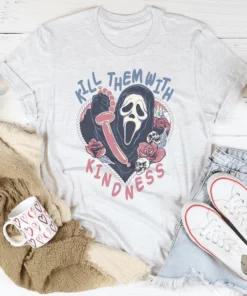 Kill Them With Kindness Halloween Tee