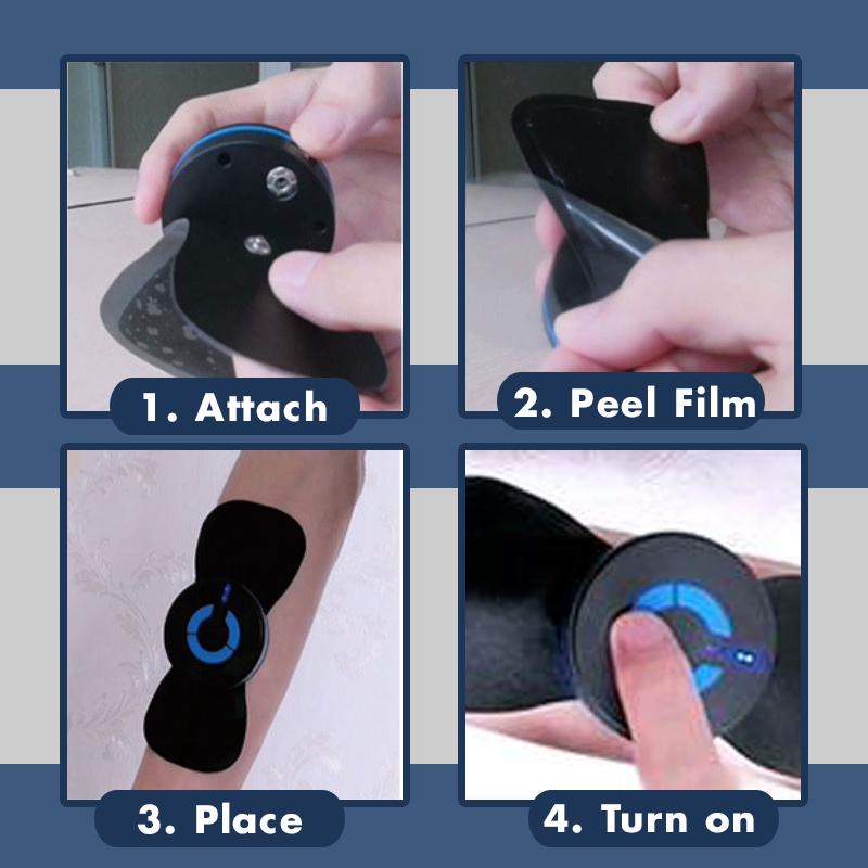 Fluctuation Wave Massager Pad