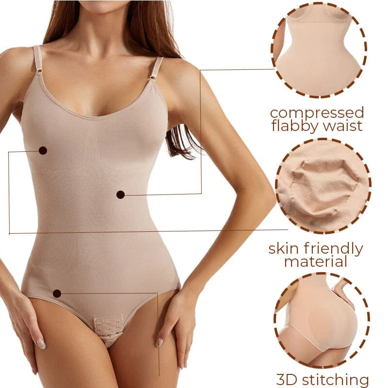 Landola Sculpting Bodysuit With Snaps