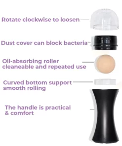 Facial Oil Control Volcanic Stone Roller