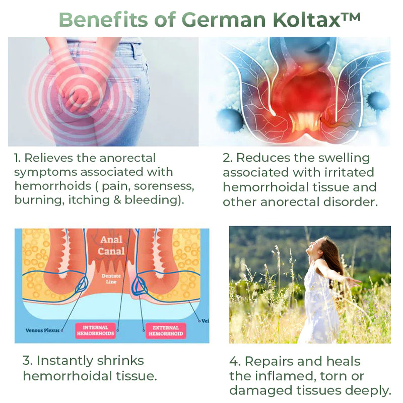 German Koltax Hemorrhoid Soothing Cream