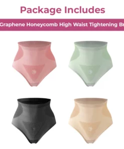 Graphene Honeycomb High Waist Tightening Briefs