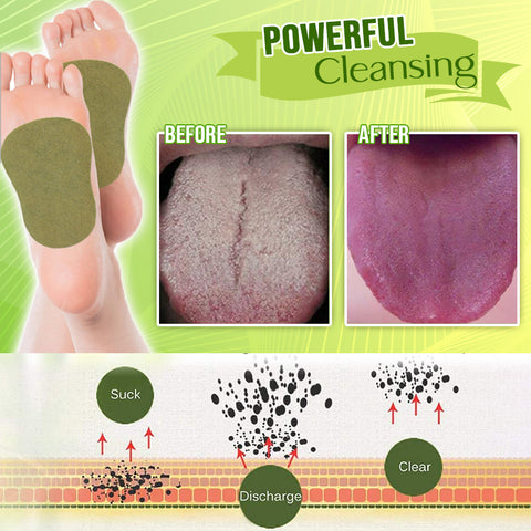 Natural Wormwood Body Cleansing Foot Pads