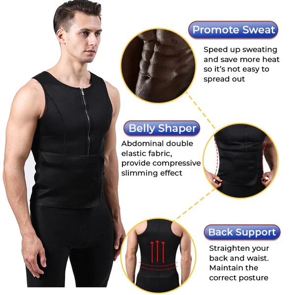 CoreMax IONS Sweat Detox Compression Vest