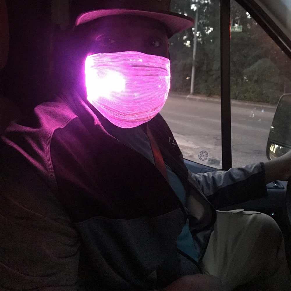 LED Multi-Color Changing Face Mask