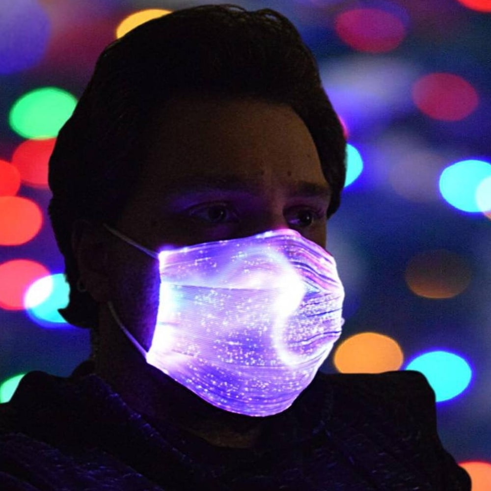 LED Multi-Color Changing Face Mask