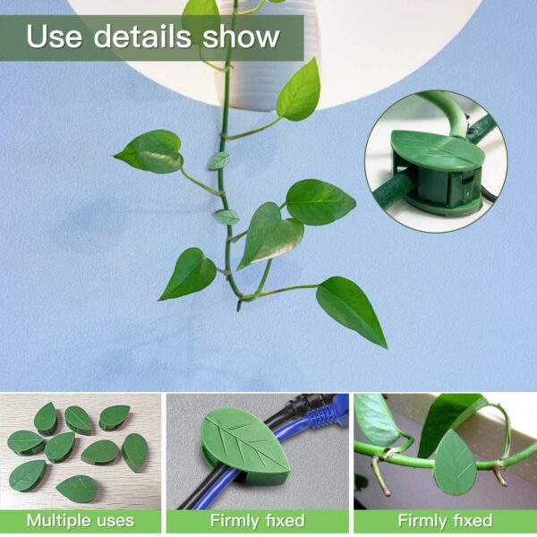 Leaf Shaped Self Adhesive Hook (10/20/40pcs)