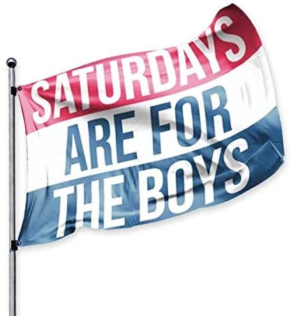 Saturdays are for the Boys Barstool Flag