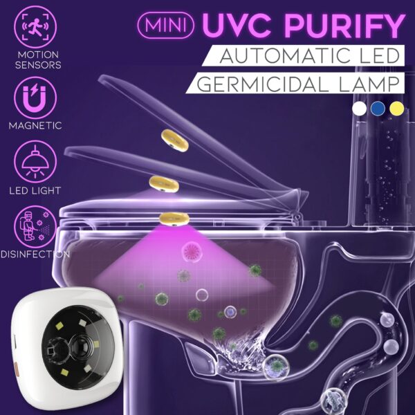 UVC Automatic LED Germicidal lamp