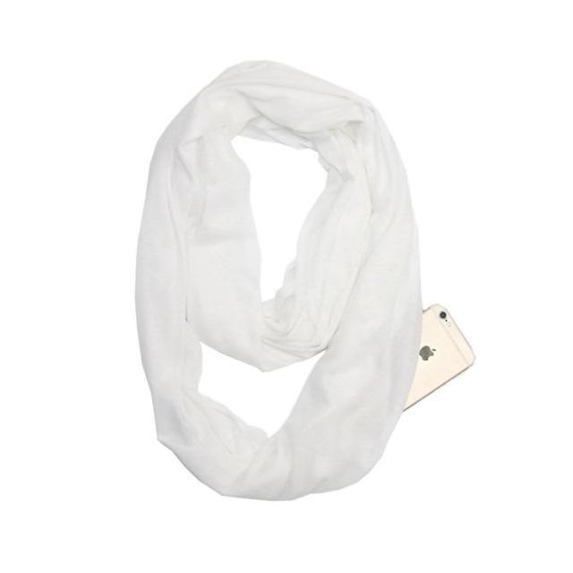 Anti Theft Scarf with Pocket