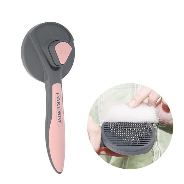 Self-Cleaning Slicker Brush