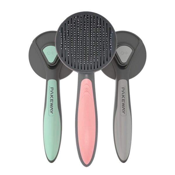 Self-Cleaning Slicker Brush