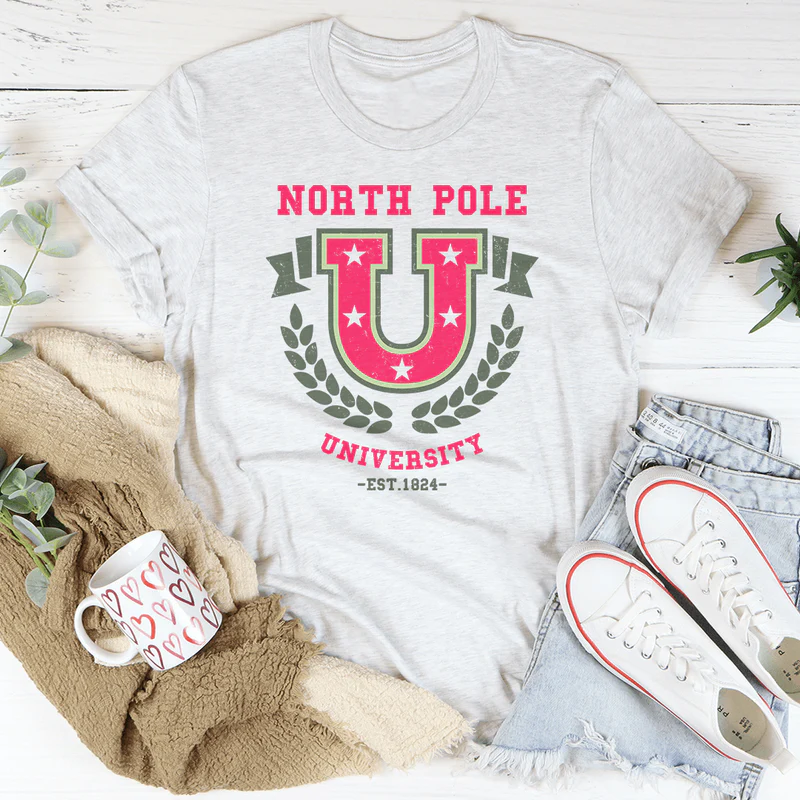 North Pole University Tee