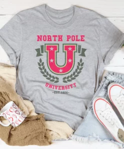 North Pole University Tee