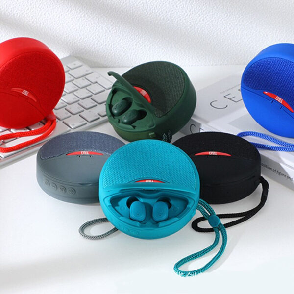 2 in1 Earphone Bluetooth Speaker