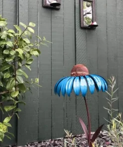 Art Metal Bird Feeder With Stand